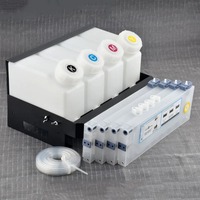Sistema de Tinta a Granel con Recarga Automática CISS de 1500 ml, Cartucho de Tinta para Impresora Roland/Mimaki/Mutoh, etc., Sistema de Suministro Continuo de Tinta a Granel