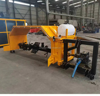 Machine de retournement et de mélange de compost motorisée par tracteur JIULING, grande capacité, pour fumier, facile à utiliser