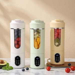 בלנדר נייד 530ml עם כוס, טעינה ב-USB-C, בלנדר מיני אלחוטי לשייקים, פירות, קרח, נסיעות, חדר כושר - Product Image 2