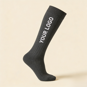Calcetines de Vestir Personalizados para Hombre, de Algodón, Largos hasta la Rodilla, Antibacterianos, Absorbentes del Sudor, Ecológicos, de Alta Gama, para Verano - Product Image 3
