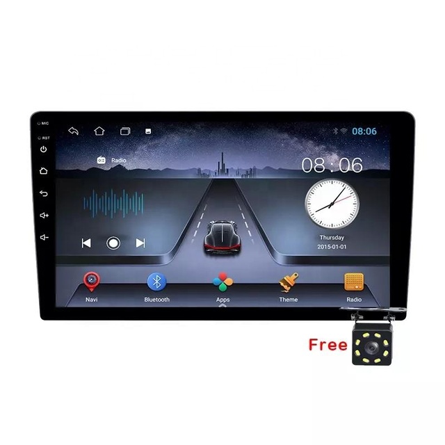 10 Inch 2+32G TS7  Android 12 Car Radio GPS Navigation for Universal Radio Stereo Audio Head Unit Carplay Screen
