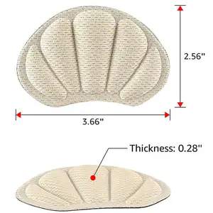 Self-Adhesive Heel Grips Liner Soft Cushion Pads Inserts Heel Patch Sticker For Loose Big Shoes