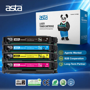 Cartucho de tóner ASTA C9700A C9701A C9702A C9703A 121A con chip de color compatible con HP Laser Factory Supply BK CMY - Product Image 1