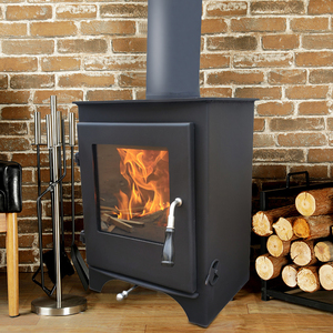 <strong>Slow</strong> Combustion Fireplace 7kW, Freestanding <strong>Log</strong> Burner for Small Cabin South Africa - Product Image 5