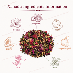 Té Floral de Lichi |   Mezcla de Té de Frutas con Hielo Fino de Rosa, Frambuesa, Hibisco, Manzana, Papaya y Menta para Cafeterías, Hoteles y Restaurantes - Product Image 5