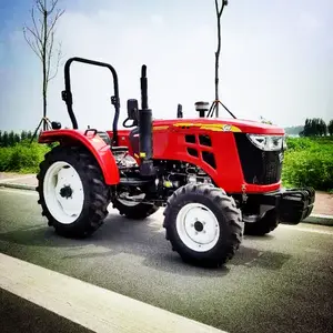 Traktörler tarım 50hp 55hp 60hp 4wd 4x4 traktör çiftlik traktörü