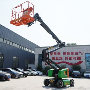 चार पहिया ड्राइव इलेक्ट्रिक लिफ्ट प्लेटफॉर्म फैक्ट्री वेयरहाउस लिफ्ट उपकरण 8 मीटर 10 मीटर 12 मीटर 12 मीटर बहुक्रियाशील लिफ्टिंग प्लेटफॉर्म बिक्री के लिए - Product Image 2