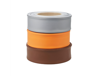 <span class=keywords><strong>Tube</strong></span> thermorétractable <span class=keywords><strong>isolant</strong></span> en PE, épaisseur de paroi 0,3 mm, 120 orange/marron/gris pour barre omnibus en <span class=keywords><strong>cuivre</strong></span> 1KV-35KV, taux de rétrécissement 2:1 - Product Image 1