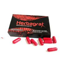 Capsules à base de plantes pour l'amélioration masculine, formule 100% naturelle pour l'énergie, l'endurance et le soutien du sommeil, échantillon gratuit fourni