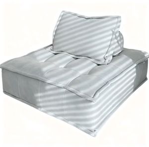 Sofá secional conversível moderno de estilo francês conjunto com retângulo Design tecido capa e esponja de enchimento - Product Image 4