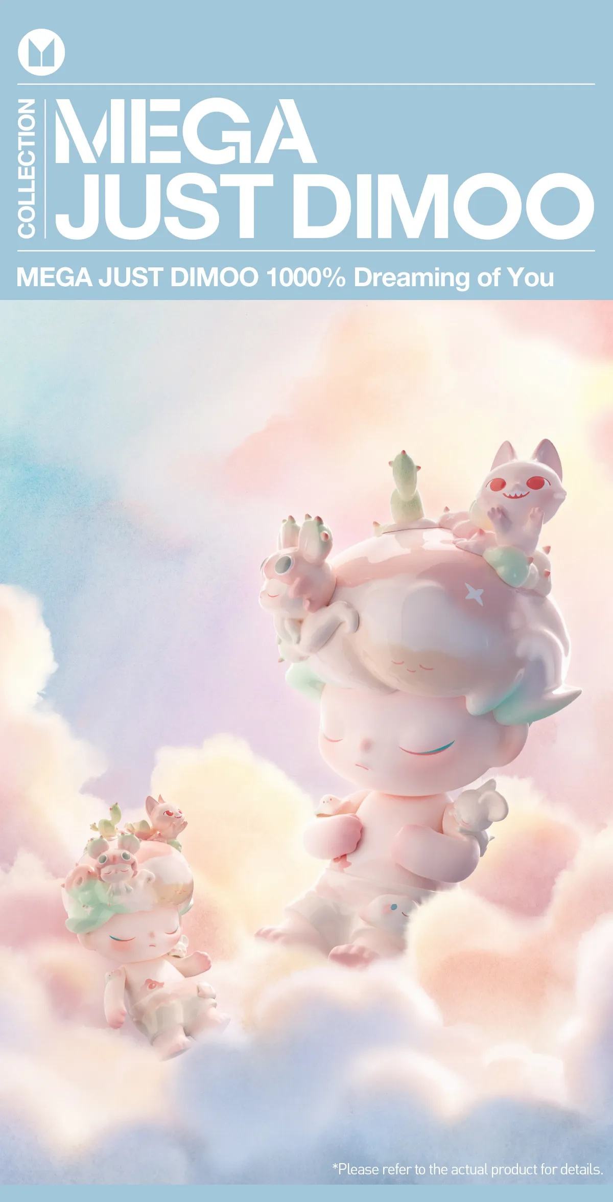 MEGA JUST DIMOO 1000% Rêve de toi