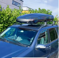 Boîte de toit et porte-bagages de voiture Yingji Factory Direct ABS à double ouverture latérale - Grande capacité 500-900L pour le rangement universel de bagages de voyage