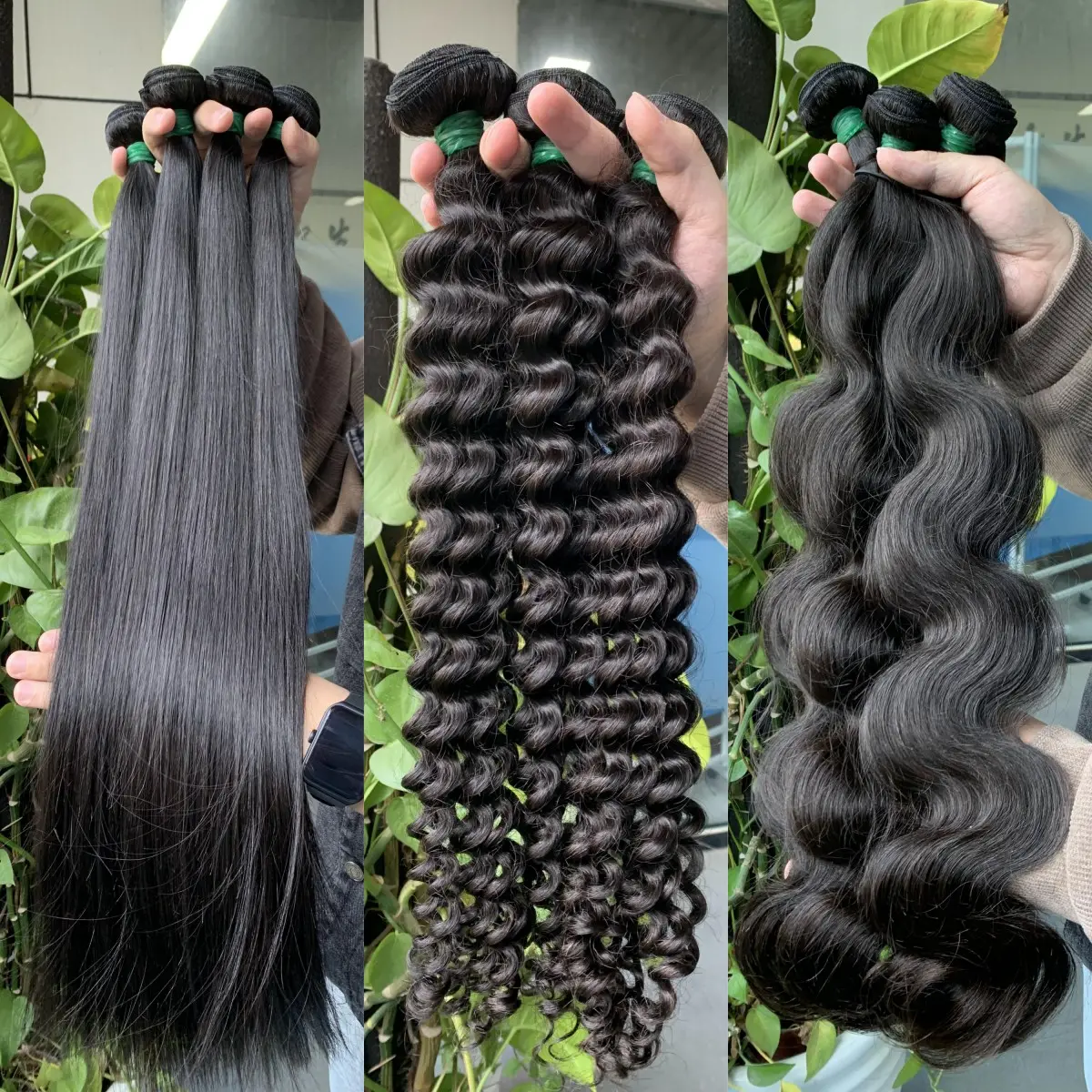 Cheap Long Human Hair Extension Raw Indian Hair Bundles,Temple Hair Vendor Raw Cambodian Hair,Wholesale Peruvian Hair Bundles