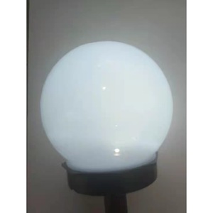 Luces Led para césped al aire libre, forma de bola, alimentadas por energía Solar, para jardín, patio, iluminación del suelo, luz blanca de color cálido Hj 024 - Product Image 5
