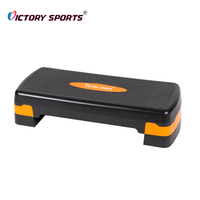 Plateforme de Step Aérobic Ajustable Antidérapante pour Entraînement Cardio et Fitness