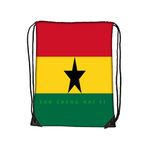 Sac de sport à cordon avec drapeau de Chuuk, léger, en polyester, sac de sport portable pour le voyage, le camping et l'usage quotidien