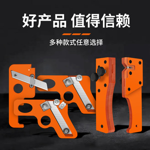 Edge Banding Trimmer Manual Corner Rounding Beveling Tool Pistol Style Straight Blade For Woodworking Diy - Product Image 3