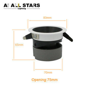 Đèn Âm Trần LED Thông Minh Tuya Răng Xanh Mờ 2700K-6000K COB + CCT 7W Die-Cast Nhôm Đúc Bán Sỉ Nhà Máy - Product Image 3