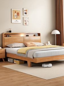 Lit double en pierre bleue 1,8 m, cadre de lit moderne simple tout en pierre, chambre principale 1,85 m, séjour à domicile - Product Image 4