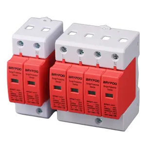 Equipamento elétrico para casa elétrica, dispositivo de proteção contra surtos SPD, pára-raios 4P