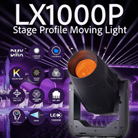 Proyector de Perfil Móvil Computarizado LED LQE LX1000P de 1200W |   Solución Profesional de Iluminación para Discotecas y Escenarios