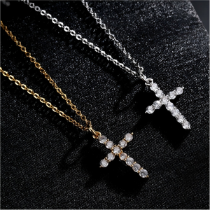 Spiritual Encouragement <b>Cross</b> Border Multi Professional Product Photos for Wholesalers 24K Gold Plating Lightweight Comfort Fit - Product Image 1