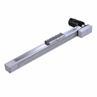 Module linéaire à entraînement par courroie WMK65, actionneur linéaire motorisé en aluminium extrudé, glissière à rainure en T