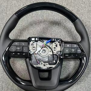 Accessoires de voiture pour <span class=keywords><strong>Toyota</strong></span> Hilux Revo Land Cruiser LC79 LC76 LC70 LC300 <span class=keywords><strong>GR</strong></span> Volant noir piano - Product Image 6