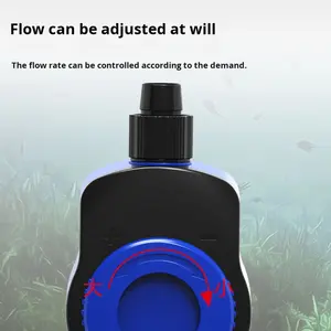 Pompe à eau submersible silencieuse Sensen pour aquarium, petite pompe de circulation à aspiration par le bas, filtre <span class=keywords><strong>JQP</strong></span> - Product Image 4