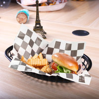 Panier de rangement pour aliments rapides, écologique, sûr pour les aliments, en plastique, pour poulet frit, frites