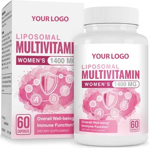 Haccp dietary supplement OEM ODM Liposomal Multivitamin for Women 1400MG - Womens Daily Multi Vitamins Supplements