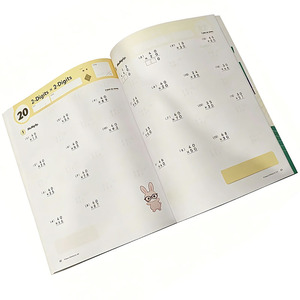 Cahier d'exercices personnalisé pour enfants, maternelle et primaire, en papier couché souple, pour l'apprentissage des <span class=keywords><strong>math</strong></span>ématiques, impression - Product Image 5