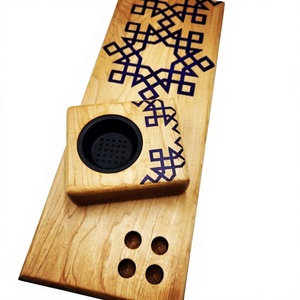 Divine Aura - Juego de Quemadores de Incienso Árabes con Nuevo Diseño, Elegante Soporte de Incienso con Concha de Nácar, para Celebraciones Religiosas del Eid, Premium - Product Image 1