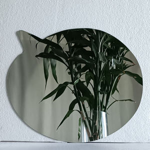 อะคริลิคนาฬิกาติดผนังกระจกแบบ3D วัสดุสีโรสโกลด์ทรงสี่เหลี่ยมแผ่นกระจกแบบทางเดียวสำหรับตกแต่งโต๊ะ - Product Image 6