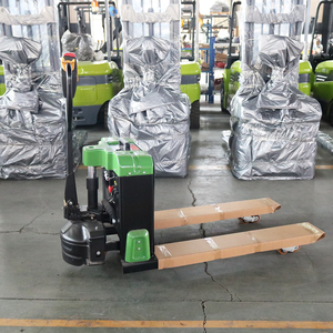 Jack baterai Stacker elektrik 1.5T 2T, truk palet angkat untuk gudang - Product Image 1