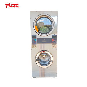 Fuze 3 năm Bảo hành chất lượng cao hàng đầu sấy và dưới thiết bị giặt hiệu suất đáng tin cậy máy giặt xếp chồng lên nhau - Product Image 1