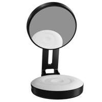 Anneau lumineux LED magnétique rechargeable en ABS de haute qualité, rotatif à 360 degrés, luminosité réglable 2700-7500K