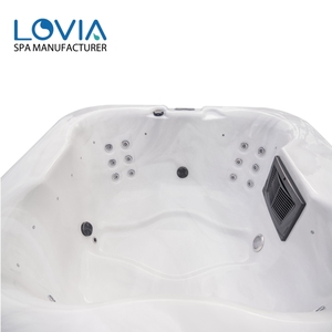 Venta al por mayor Hot Sale Bañera de hidromasaje 4 personas <span class=keywords><strong>Tina</strong></span> Hidromasaje Exterior Jacuzzier Balboa Outdoor Spas and Hot Tubs - Product Image 4