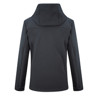 Groothandel op maat gemaakte hooded outdoor zip-up softshell buitenkleding fleece waterdichte winddichte softshell jas