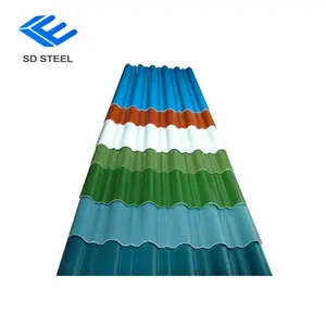 Factory Sale PPGI Corrugated Roofing Sheet Standing Seam Metal Roofing In Prepainted Galvanized Steel
