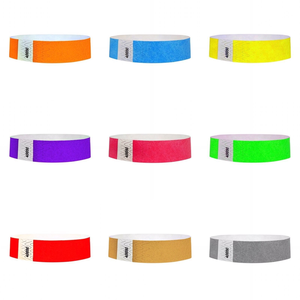 व्हाइट वाटरप्रूफ मेडिकल प्लास्टिक रिस्टबैंड अस्पताल पहुंच नियंत्रण के लिए रोगी आईडी बैंड - Product Image 1