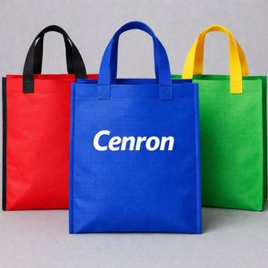 Wholesale Custom Eco-Friendly Waterproof PP Non Woven Fabric Cartoon <b>Folding</b> Shopping <b>Bag</b> Zipper Closure Long Handle for - Product Image 1