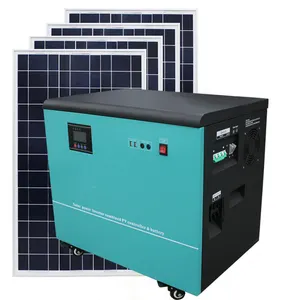 Solar power storage system 1kw 3kw 5kw 10kw 20kw solar panel system for home