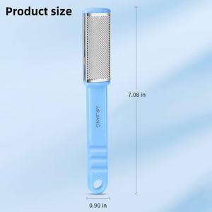 Outil de soin des pieds pour éliminer les callosités et les peaux mortes ; Pierre <span class=keywords><strong>ponce</strong></span> double face pour exfolier les semelles et les talons ; Râpe à pieds - Product Image 6