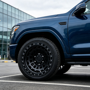Jantes en alliage forgé HZH Offroad, <span class=keywords><strong>noir</strong></span> mat, design mesh, extrêmement profondes, <span class=keywords><strong>4x4</strong></span>, 17-20 pouces, compatibles avec <span class=keywords><strong>Jeep</strong></span> Wrangler, Hilux Pickup, SUV - Product Image 2