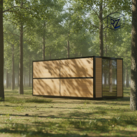 Maison conteneur en acier moderne pliable préfabriquée sur mesure de 20 pieds, maison modulaire pliable, bureau et hôtel en conteneur Ray-Zen