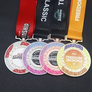 Directo de fábrica de alta calidad diseñe sus propias medallas en blanco Medalla de premio en blanco 3D de metal hecha a medida Deportes - Product Image 2