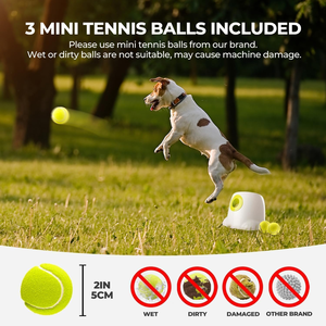 Automatic Pet Ball Thrower Mini Tennis Ball Launcher Toys Durable Dogs Interactive Toy for Dogs Pets Boredom Relief - Product Image 3