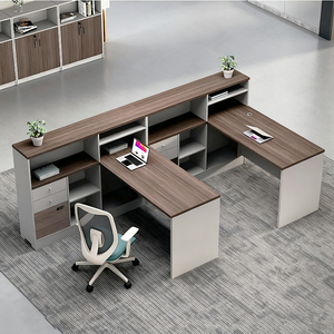 Escritorio Ejecutivo Minimalista de Madera para <span class=keywords><strong>CEO</strong></span>, Director, Personal Administrativo, Estación de Trabajo, Protección Ambiental - Product Image 2