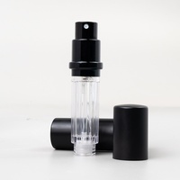 Bouteille d'atomiseur de parfum rechargeable Portable 5ML avec bouchon à vis pour bouteilles de pulvérisation de parfum de voyage et de poche